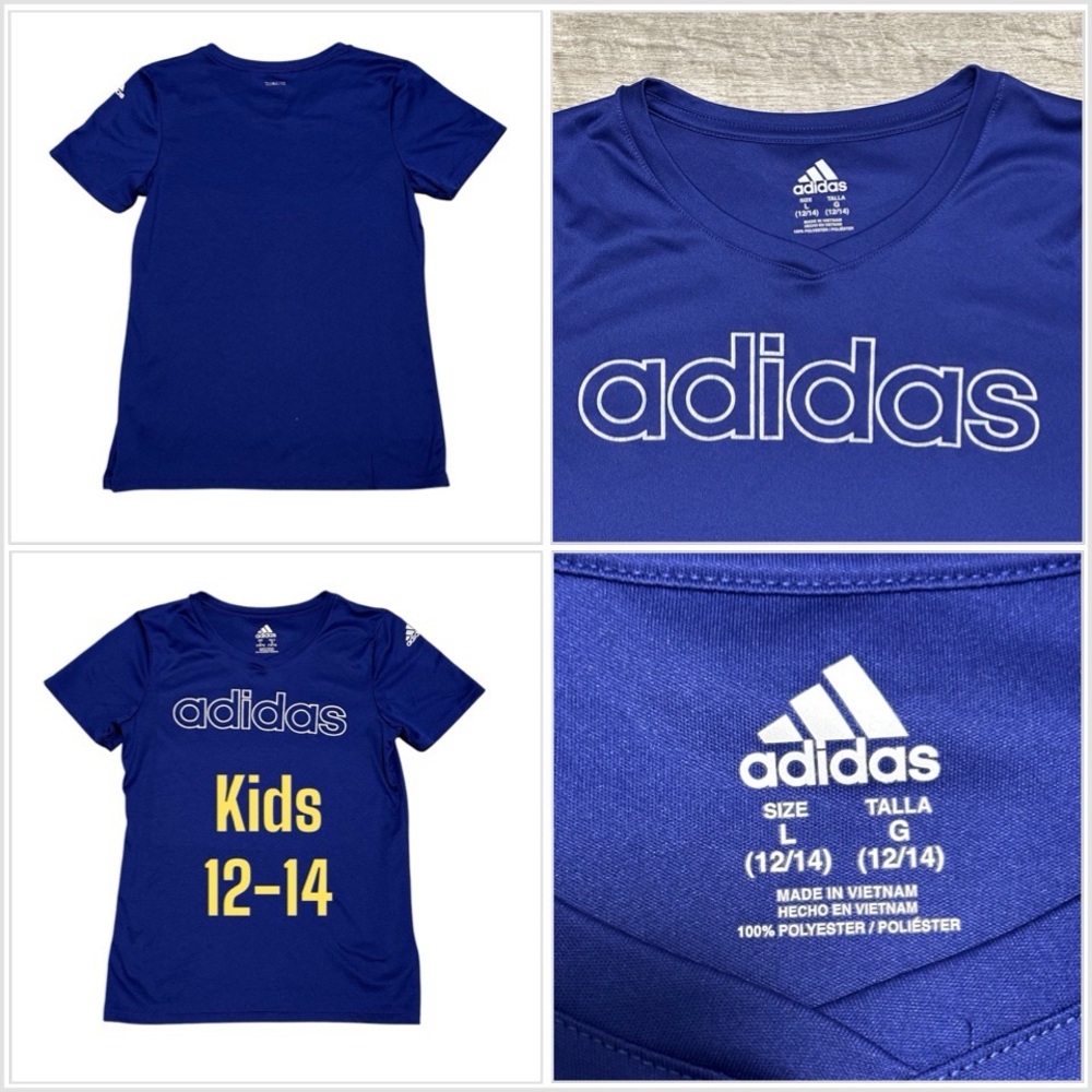 Adidas Kids Blue T-Shirt